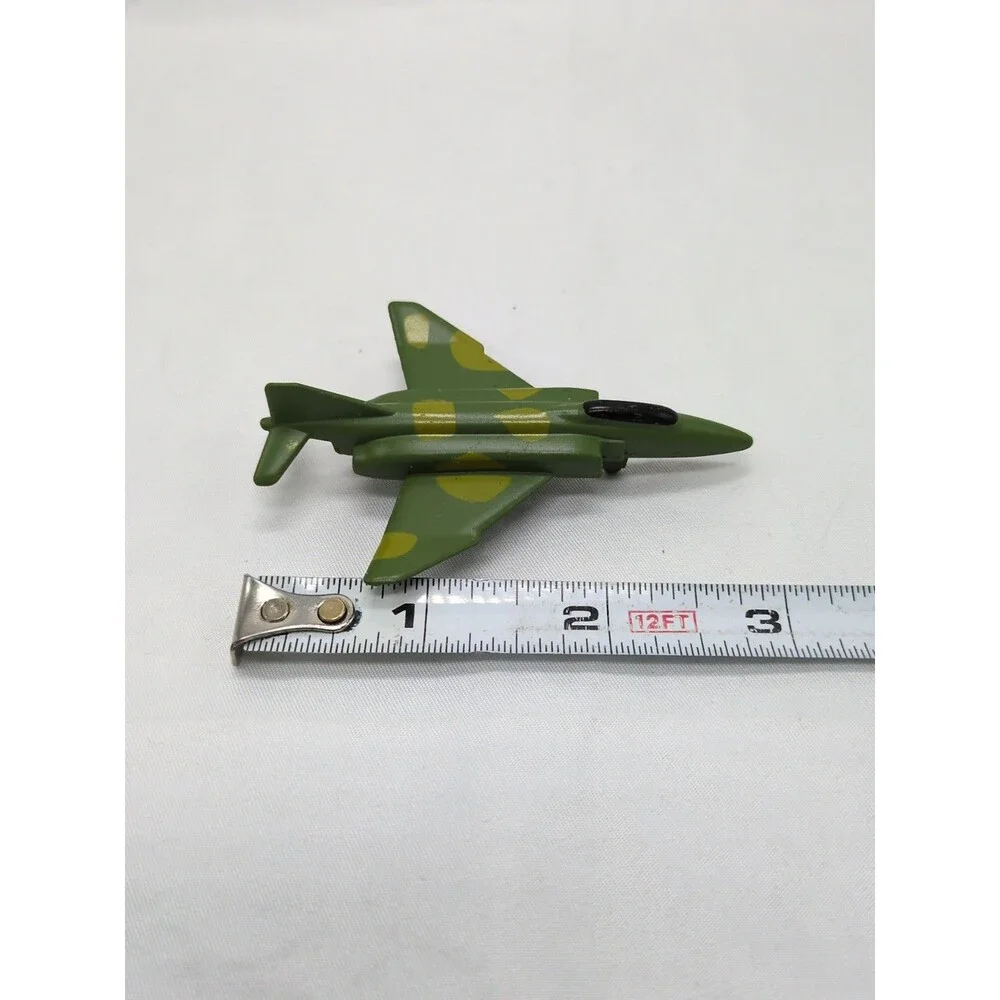 Green Camo Colored Diecast Fighter Plane 3